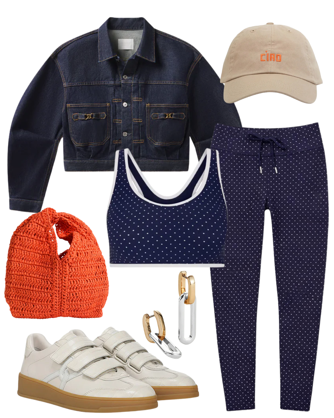 STL Spellbound Jade Racerback Bra in Polka Dots