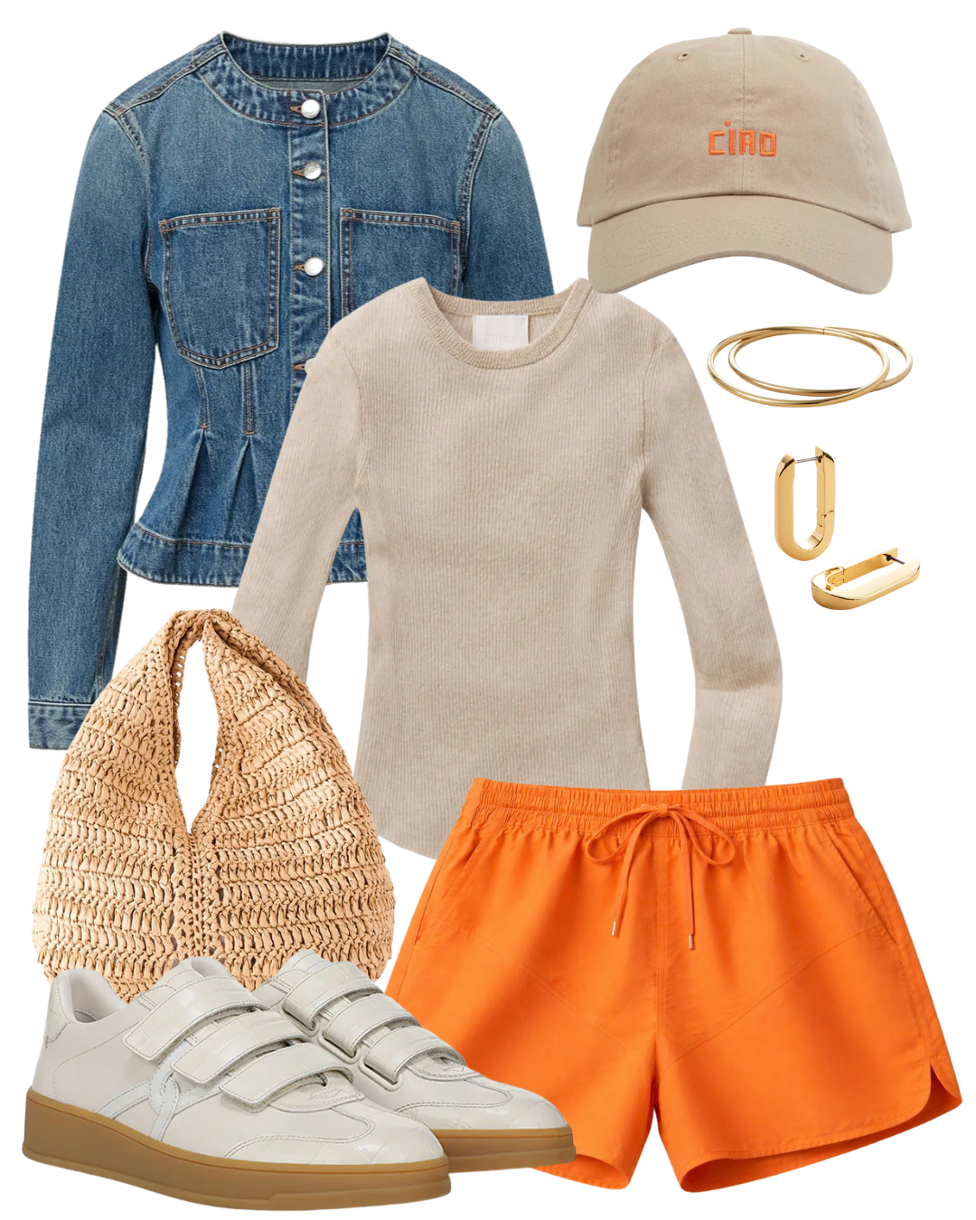 STL Zahara Peplum Denim Jacket