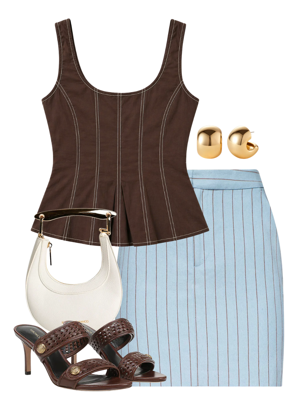 STL Vera Pinstriped Mini Skirt.png
