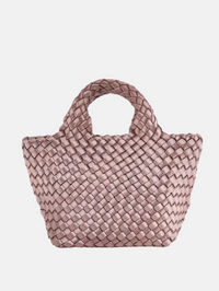 St. Barths Petit Tote Satin in Lavender