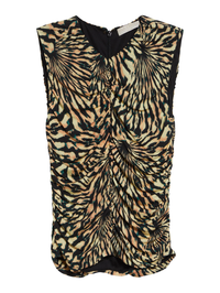 Annie Sleeveless Jersey Top in Celestite