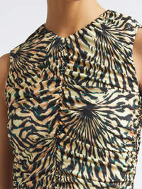 Annie Sleeveless Jersey Top in Celestite
