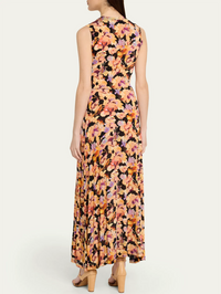 Lina Floral Jersey Maxi Dress