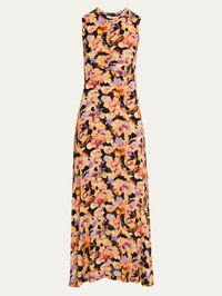 Lina Floral Jersey Maxi Dress