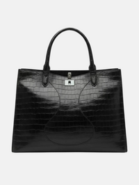 Jack Croco Bag in Black