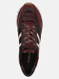 Valentina Sneaker in Burgundy
