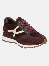 Valentina Sneaker in Burgundy