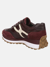 Valentina Sneaker in Burgundy