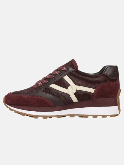 Valentina Sneaker in Burgundy