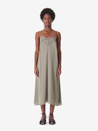 Bailar Dress In Olive Green