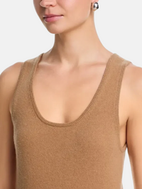 Yuki Short Sleeve Cape Top in Camel