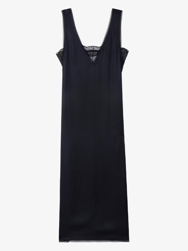 Renzo Satin Slip Dress