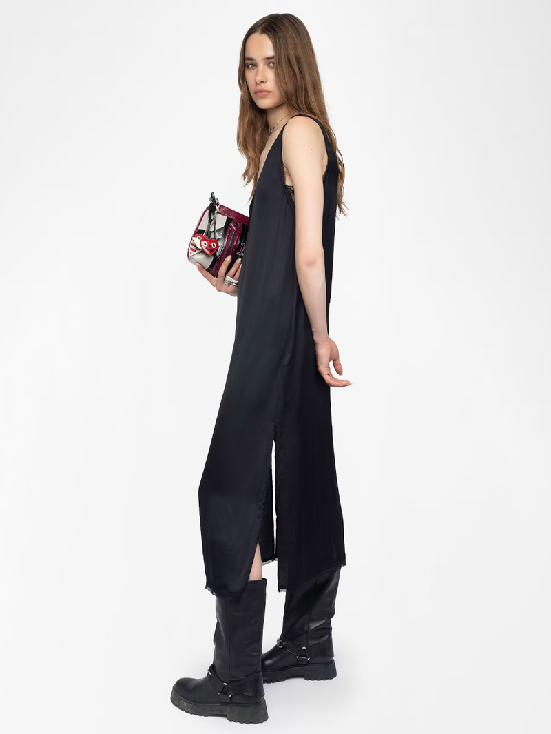 Renzo Satin Slip Dress