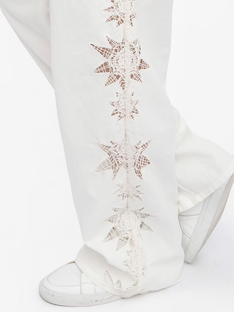 Elfy Linen Broderie Pant
