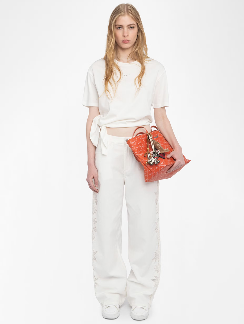 Elfy Linen Broderie Pant