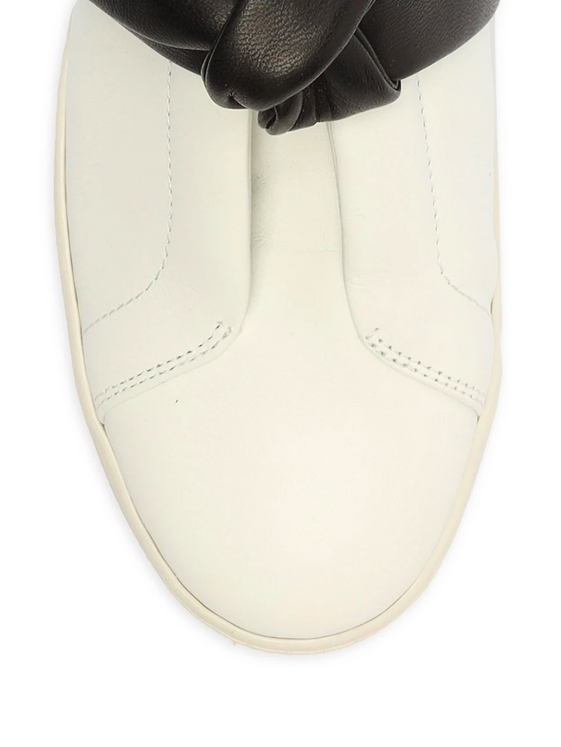 Asymmetric Clarita Sneaker Black & White