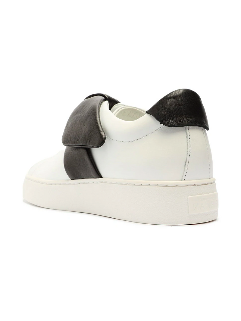 Asymmetric Clarita Sneaker Black & White