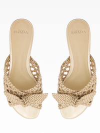 Belinda Flat Golden Sandal