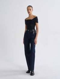 AGOLDE Morgan Jean in Rinse Detox – Image 4
