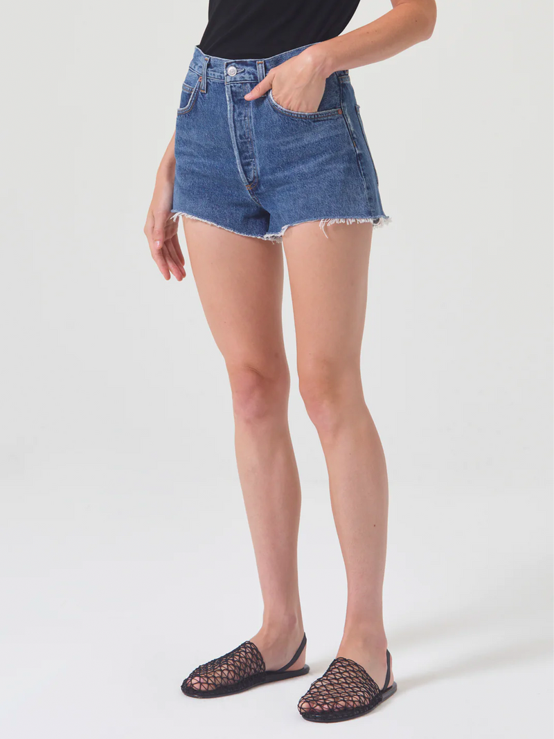 Mila Vintage High Rise Short in Enamour