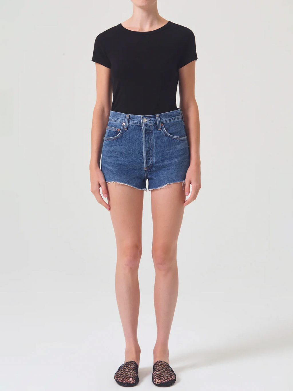 Mila Vintage High Rise Short in Enamour