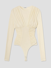 Abbi Bodysuit in Oat Milk