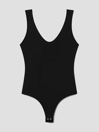 Tora Tank Bodysuit in Black