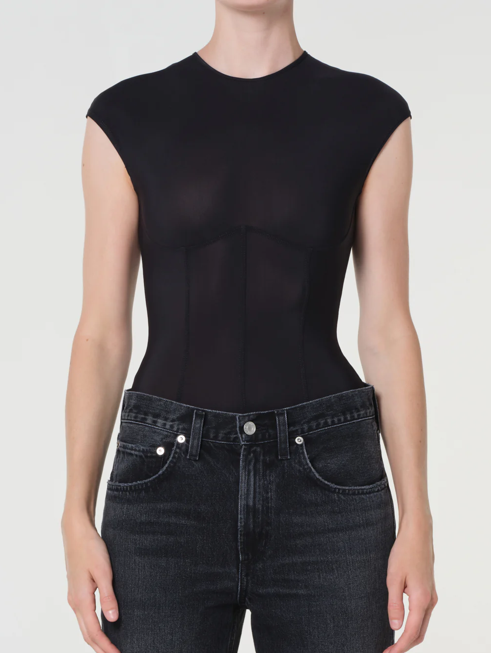 Nadia Bodysuit In Black