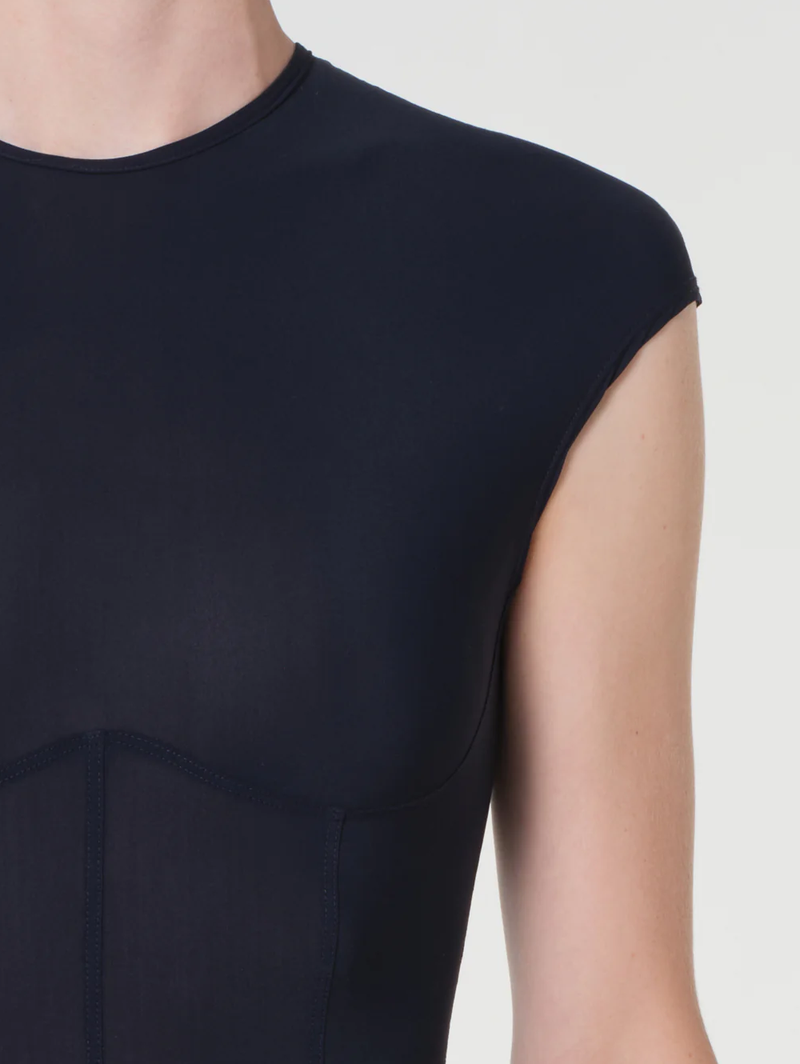 Nadia Bodysuit in Navy