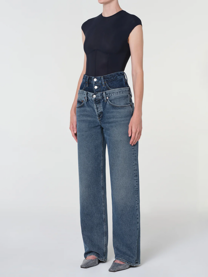 Nadia Bodysuit in Navy