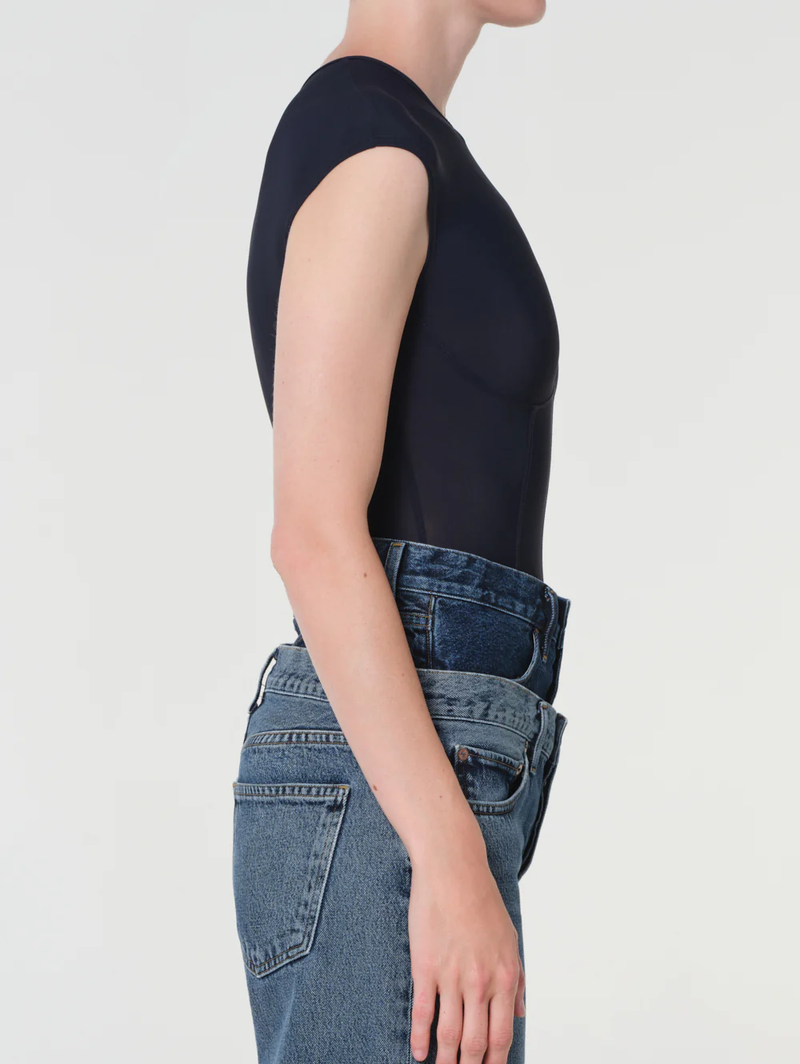 Nadia Bodysuit in Navy