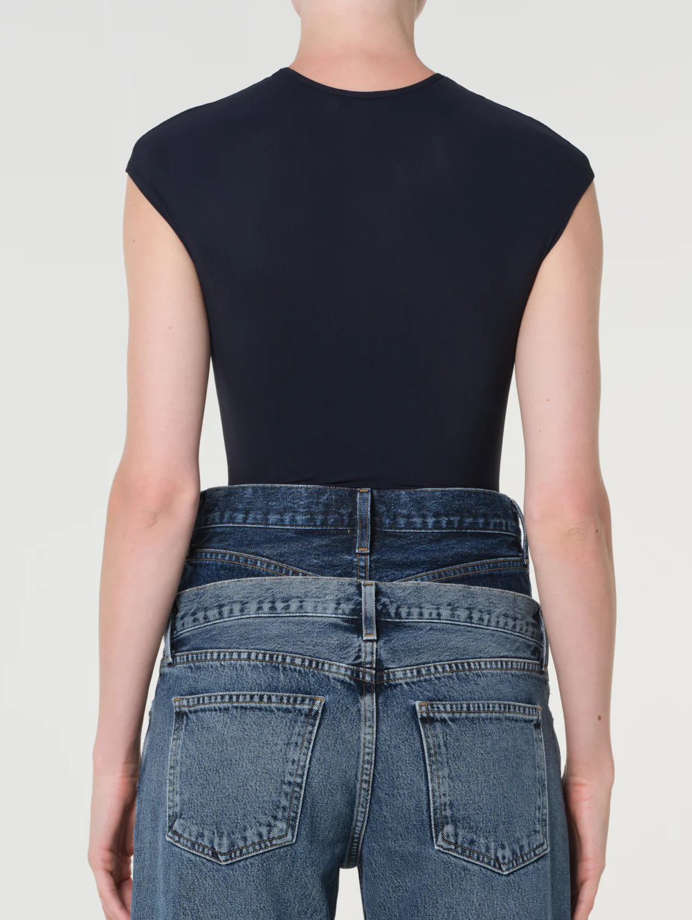 Nadia Bodysuit in Navy