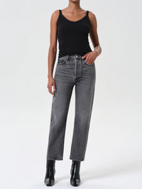 90's Pinch Waist Crop in Audit