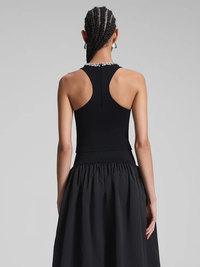 Bella Embellished Compact Knit Top by A.L.C. - View 2