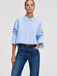A.L.C. Maude Top in French Blue – Image 1