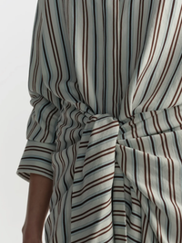 Mia Striped Mini Shirtdress by A.L.C. - View 3