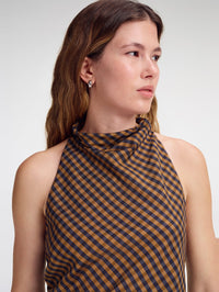 A.L.C. Penelope Top in Pecan/Navy – Image 2