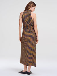 A.L.C. Penelope Top in Pecan/Navy – Image 4