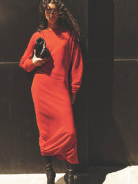 A.L.C. Sandra Dress in Really Red in Really Red – Image 1