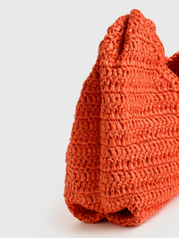 Simone Raffia Bag in Persimmon by A.L.C. - View 2