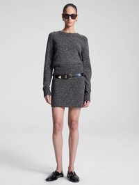 Stella Boucle Tweed Mini Skirt by A.L.C. - View 2