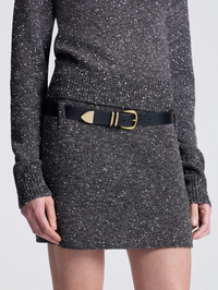 Stella Boucle Tweed Mini Skirt by A.L.C. - View 4