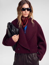 A.L.C. Stella Jacket in  Deep Mulberry in Deep Mulberry – Image 2