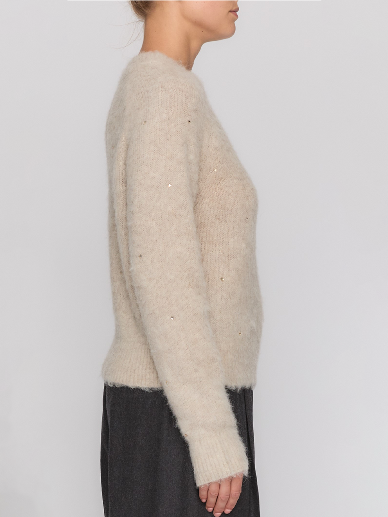 Frankie Brushed Alpaca Sweater