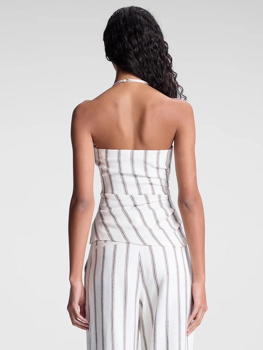 Charlotte Linen Halter Top