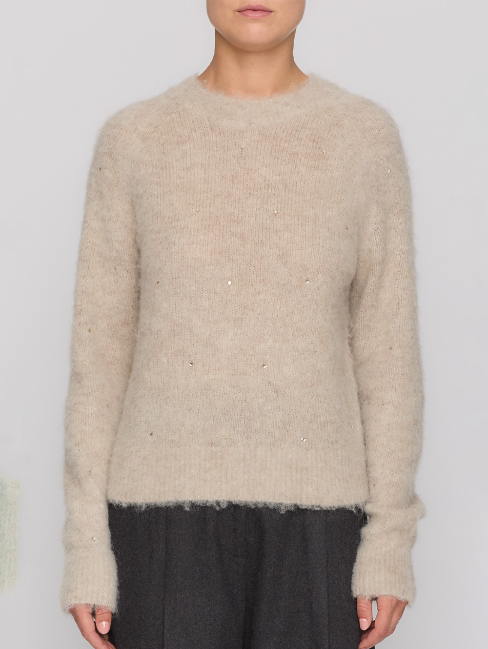 Frankie Brushed Alpaca Sweater