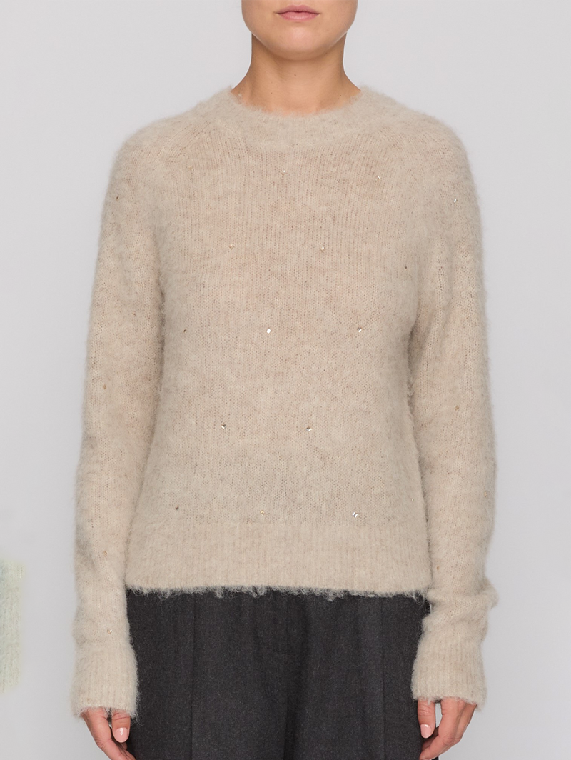 Frankie Brushed Alpaca Sweater