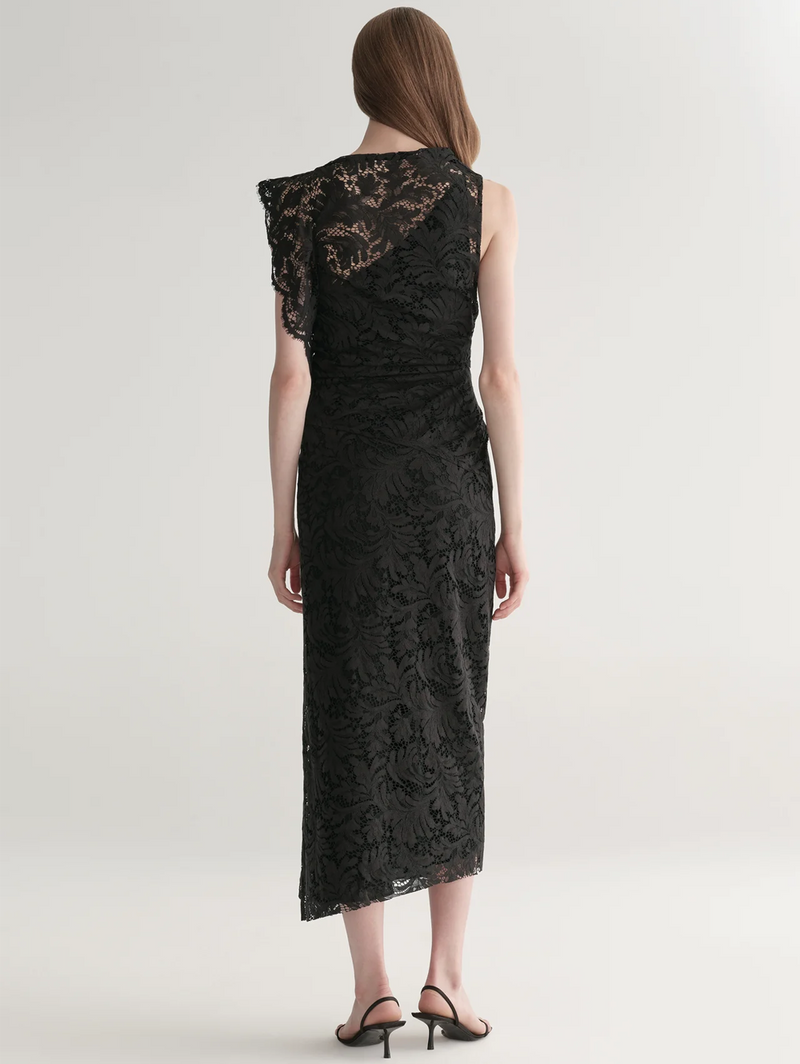 Astrid Lace Midi Dress
