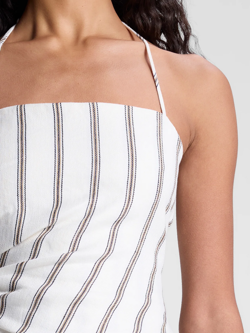 Charlotte Linen Halter Top