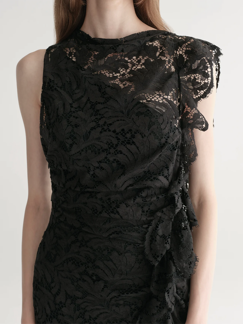 Astrid Lace Midi Dress